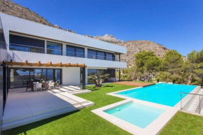 casa minimalista moderno con piscina